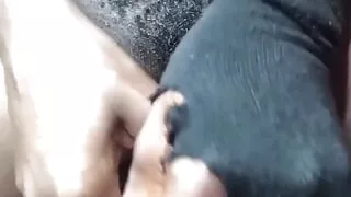 Riding that big dick with my ebony tight pussy