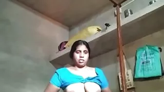 Village aunty hot open video