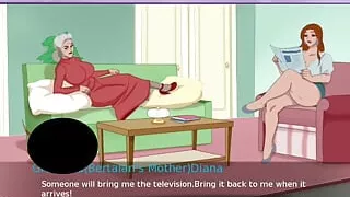 The Secret Of The House #2: I slipped and fell with my dick in the milf's ass - By EroticGamesNC