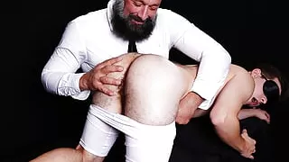 The President Explains To Alex That The Only Way To Right His Wrongs Is To Present His Ass To Him