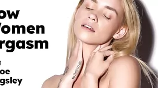 UP CLOSE - How Women Orgasm With Petite Blonde Khloe Kingsley! SOLO FEMALE MASTURBATION! FULL SCENE