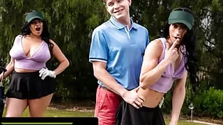 HETEROFLEXIBLE - Cantine Boy Ander Wolfson Disguises As Golfer Drake Von's Girlfriend To Get Fucked