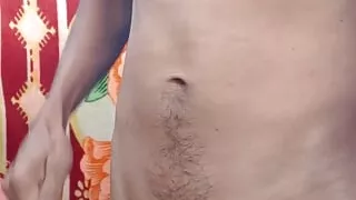 Handjob Big Black Cock Desi Man Outdoor