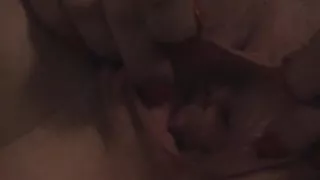 Busty teen brunette doggystyled