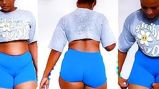 nilmini sheron morning work out with camel tow