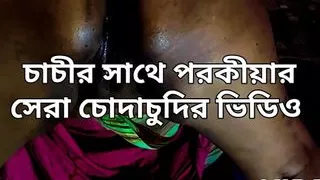 Bangladeshi aunty midnight sex with stepson (Bangla porokia)
