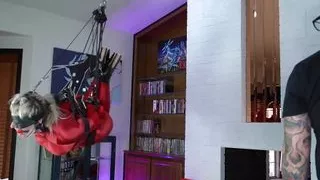 Swinging Spandex Suspension