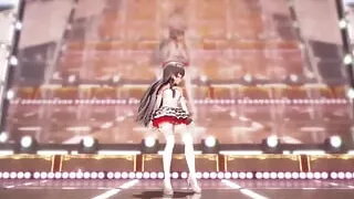 Mmd R-18 Anime Girls Sexy Dancing Clip 243