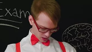 TRANS ANGELS - Sexy Schoolgirl Alexa Scout Gets A Bad Grade In The Exam But Gets An A in Anal