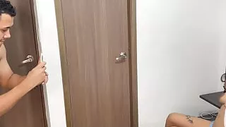 I take pictures of my little stepsister naked, she gets horny and we end up fucking really hard.