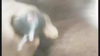 Masterbate my big black cock