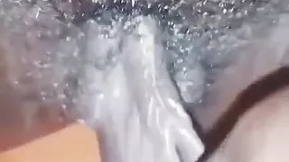 Ebony Mature Bitch Is a Squirter