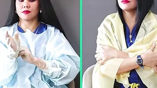 Medical and Latex Glove Fetish Asmr