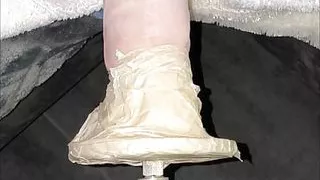 Fucking machine XL dildo