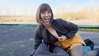 UNCUT - Cock riding outside injected sperm inside !!