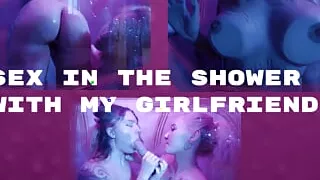 Sex in the shower with my girlfriend