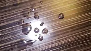 Kojo Cums On Motel Table