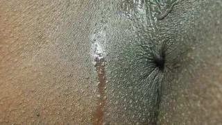 Normal morning in our house me playing while daddy gets ready to go to work damn i missing nice cock