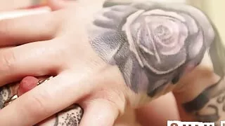 Big Booty Brunette Bangs Big Black Cock