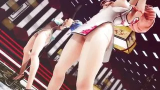 Mmd R-18 Anime Girls Sexy Dancing Clip 228