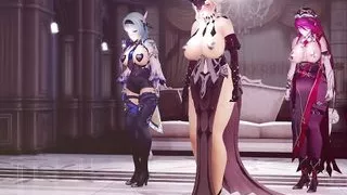 Mmd R-18 Anime Girls Sexy Dancing Clip 224