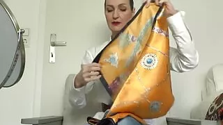 5 Satin Scarves - Headscarf