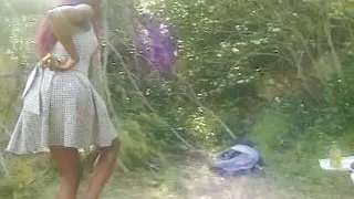 Two white stud's and a busty ebony from France in hardcore action