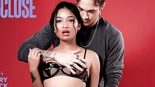 UP CLOSE - Petite Avery Black Gets CREAMPIED During Steamy Standing Sex With Hung Stud Jayden Marcos