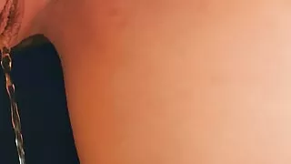 A tropical garden pee walk