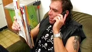 Four hard cock dudes banging a  hot blonde lady from Germany