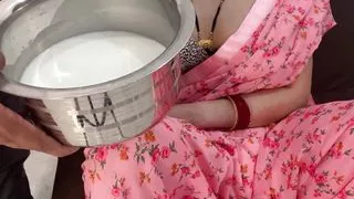 Milkman Stepbrother Enjoyed a Lot of Sex with Sister-in-law