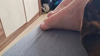 Grandma's feet rest