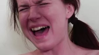 Two horny chicks please each other and a busty MILF joins them