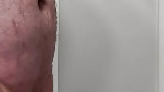 Cumming jacking off pissing