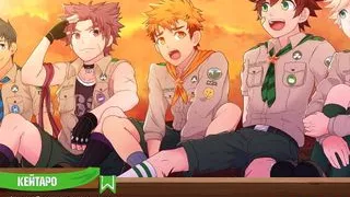 Game: Friends Camp Episode 3 - Hike in the Woods (Russian voice acting)