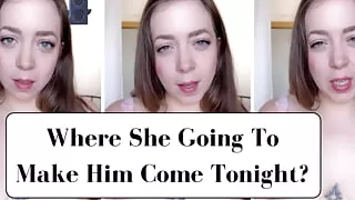 Where Is Your Wife Going To Make Him Cum Tonight? (JOI Game)