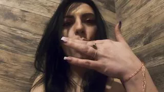 Beautiful Latina Girl Masturbating While Peeing 153