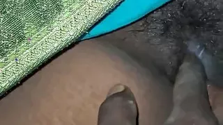 Cream Came Out From Pooja Bhabhi's Pussy