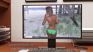 The Adventurous Couple #50 - Johannes Met up with Mia. Anne. They Enjoyed the Day at the Beach... Johannes Fucked Anne