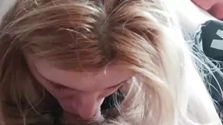 He Fucks My Mouth and Cum deep in my Throat