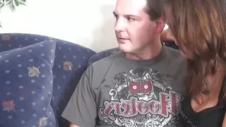 german milf persuades her husband to have sex