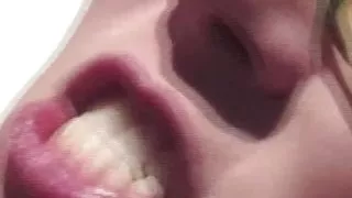 The Hung Guy Cums on Smoking Hot Girls Glasses Outdoors by the Pool