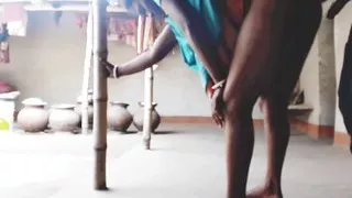 There was no one at home, so Pumi Bhabi left early.