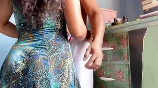 I kissed my step-cousin when he got out of the shower and he couldn't resist fucking me