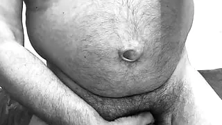 The Exhibitionist. The always, hairy oldie, jerks off and squirts again.