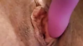 Vibrating Wet Pussy