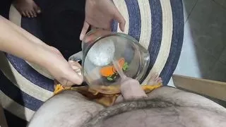 One liter of pee-lemonade, we drink our piss from a jug