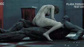 Resident Evil Ashley Rough Sex with Mr.X, Claire Fucked By Pyramid Head and Ada Riding Monster Cock