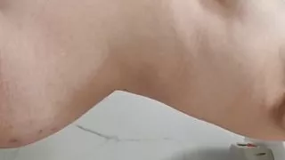 Braless and horny in public