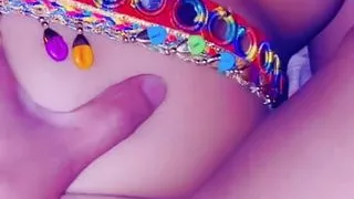 Thick ass desi babe loves big and fat cock in her pussy